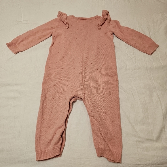 Carter's Just One You sweater long sleeve and pant sweater romper 9- months - Picture 3 of 3